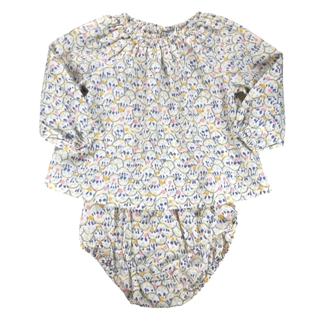 Old Navy Dress and Bloomers Floral Print Size 12-18 Months